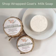 All Wrapped Goat's Milk Round Soap