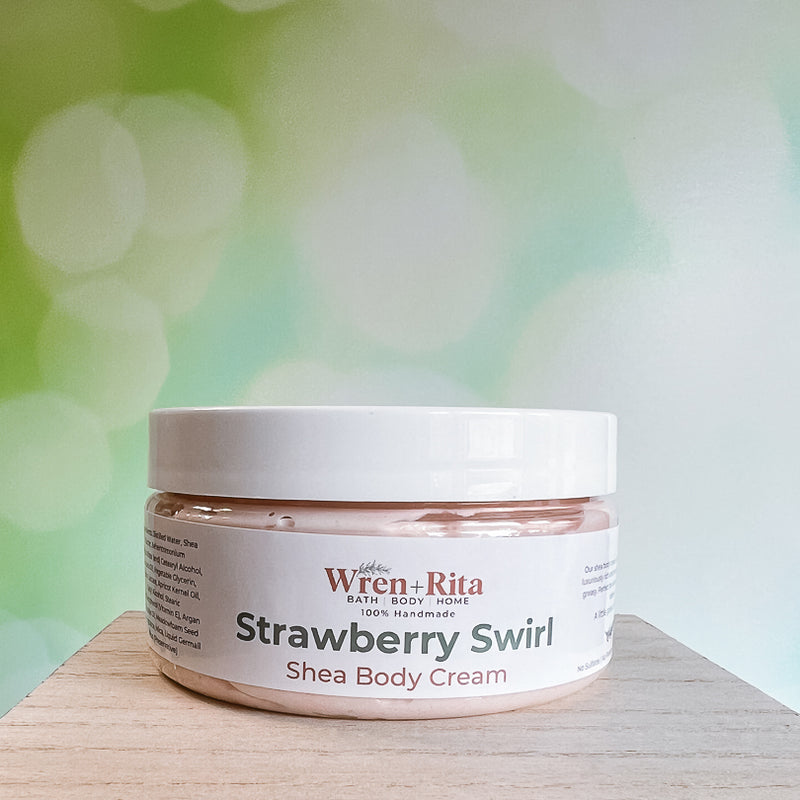 Strawberry Swirl Shea Body Cream