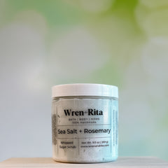 Sea Salt + Rosemary Foaming Sugar Scrub