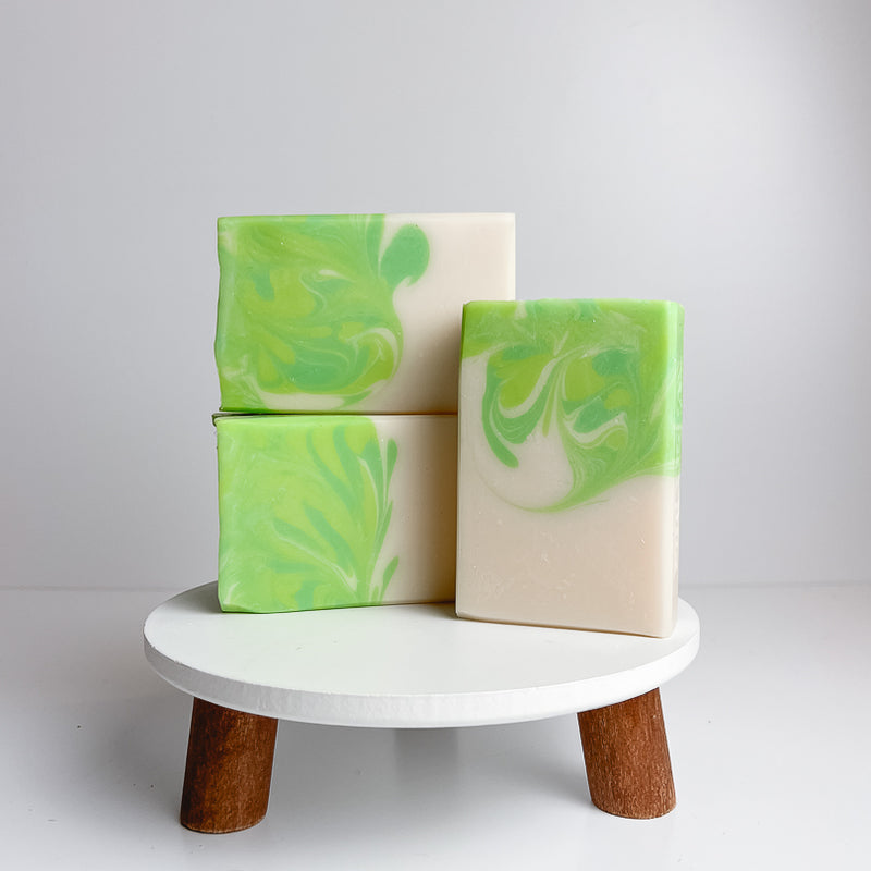 Lime + Sweet Meringue Handcrafted Soap