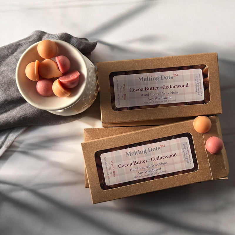 Cocoa Butter + Cedarwood Melting Dots™