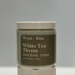 White Tea + Thyme Shea Body Cream