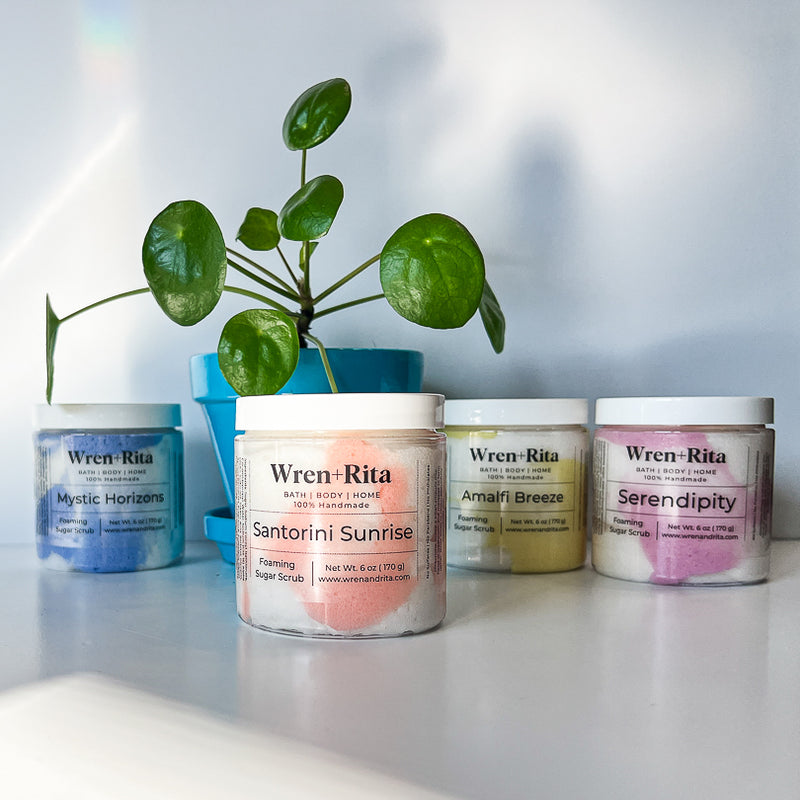 Santorini Sunrise Foaming Sugar Scrub