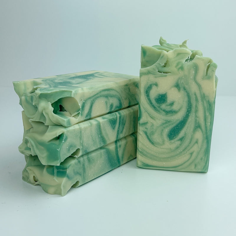 Hemp Cold Process Soap Scented with Bergamot + Clary Sage