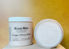 Ginger Citrus Basil Sugar Scrub