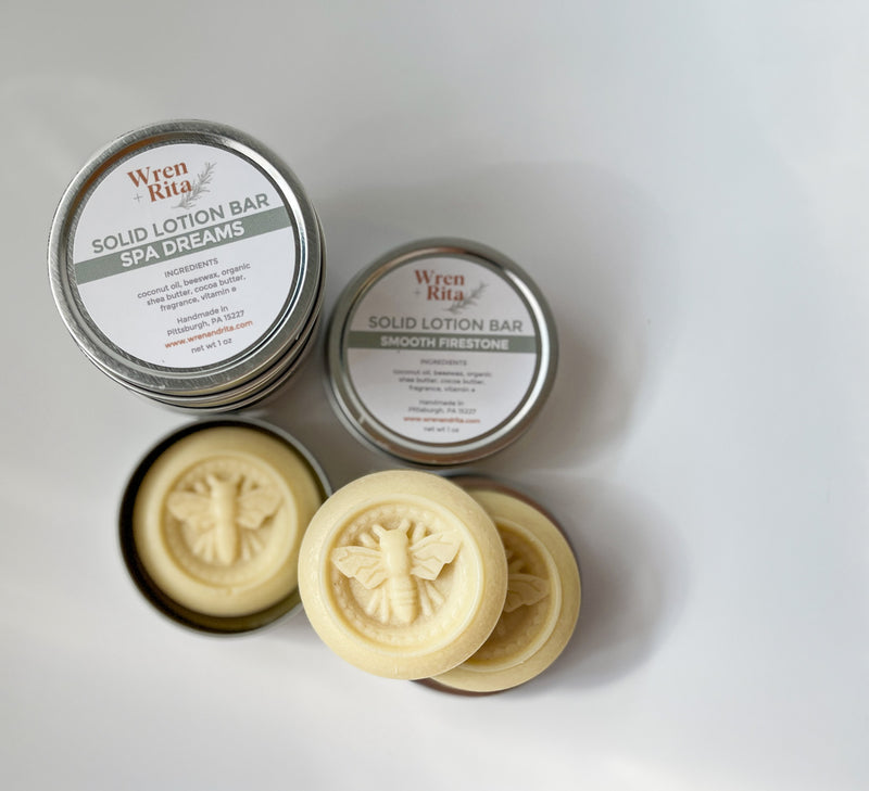 Smooth Firestone Solid Lotion Bar